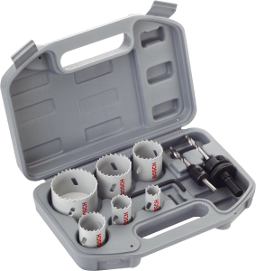 BOSCH 9 Parça HSS-Bimetal Panç Seti Ahşap ve Metal için