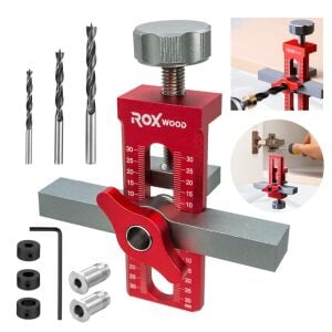 ROX WOOD 0308 Dolap Kapısı Konumlandırma Ve Montaj Kılavuzu