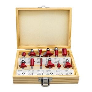 ROX WOOD 0309 Ahşap Freze Seti 12 Parça (Sap : 6 mm)
