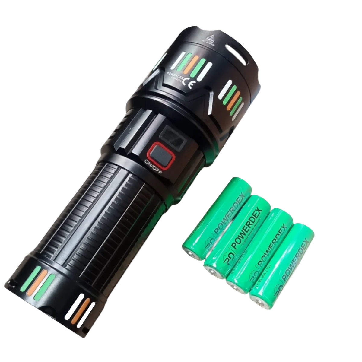 POWERDEX PD-12800 Şarjlı Zoomlu El Feneri 4500 Lümen