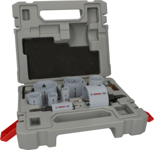 BOSCH PRO 17 Parça HSS-Bimetal Panç - Delik Açma Seti Ahşap ve Metal için