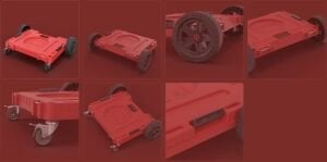 QBRICK System One 3'lü WorkShop Tekerli Takım Çantası Seti