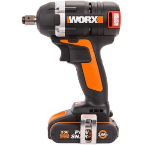 WORX WX279 20Volt/2.0Ah Li-ion Çift Akülü Şarjlı 300Nm Kömürsüz Profesyonel Somun Sıkma