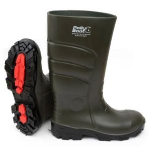 POLLYBOOT Galaxy Vega 04 Haki Çeliksiz Çizme (Numara Seçiniz)