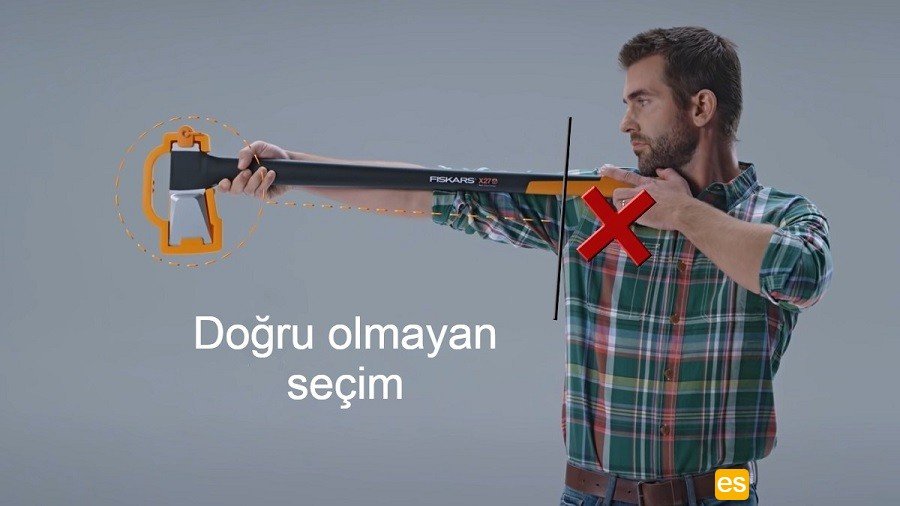 FISKARS X27 XXL Yarma Baltası 964 mm