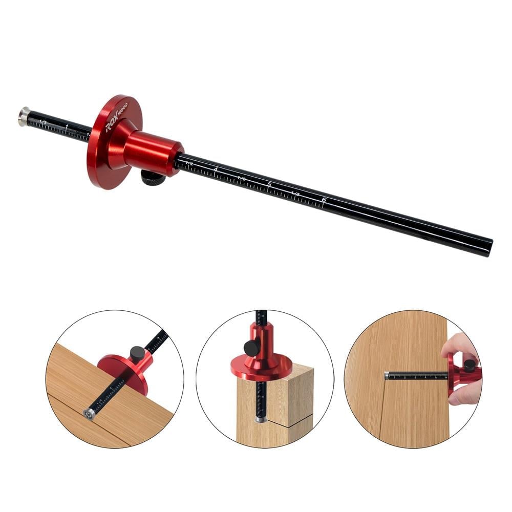 ROX WOOD 0340 Eco Marking Wheel Ahşap İşaretleme Tekeri