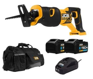 JCB 18RS Akülü Tilki Kuyruğu Makinası 18 Volt 6 Amper Çift Akü