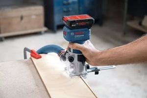 BOSCH GLF 18V-8 Avuç Tip Akülü Freze (Akü ve Şarj Aleti Hariç)