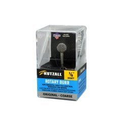 KUTZALL S-38-E Kalın Diş Yuvarlak Top Törpü (3.1 mm Sap)