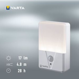 VARTA Hareket Sensörlü Led Gece Lambası 3xAAA (16624101421)