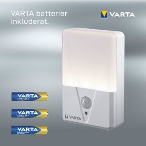 VARTA Hareket Sensörlü Led Gece Lambası 3xAAA (16624101421)