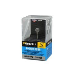 KUTZALL S-14-E Kalın Diş Yuvarlak Top Törpü (3.1 mm Sap)