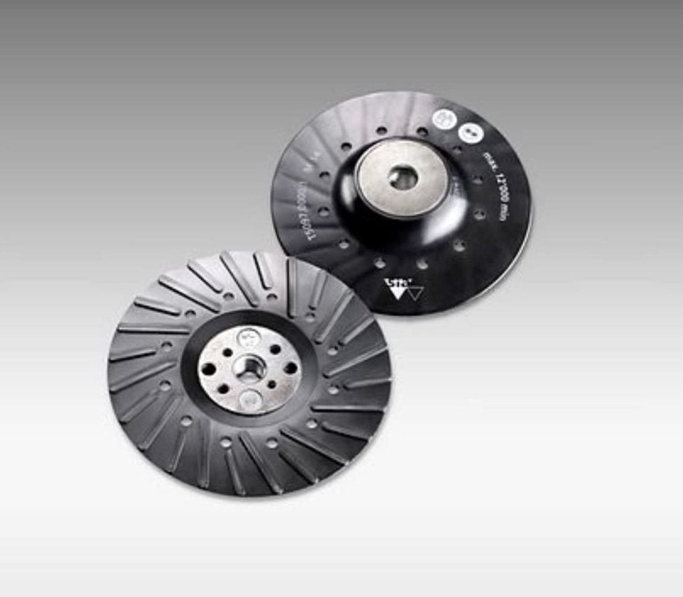 SİA 180 mm Fiber Disk Zımpara Tabanı (M14 Konik Somun Dahil