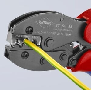 Knipex PreciForce® Papuç Sıkma Pensesi 97 52 35