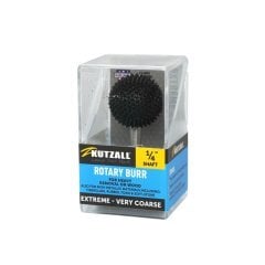 KUTZALL SX-1C Ekstra Kalın Diş Yuvarlak Top Törpü (6.3 mm Sap)