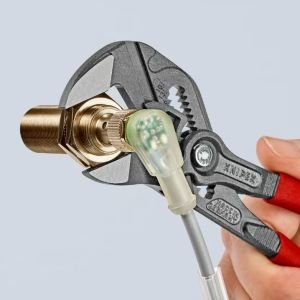 KNIPEX Düz Ağızlı Rekor Fort Pense Buton Ayarlı 180 mm (8601180