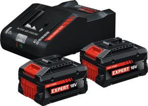 BOSCH Expert EXBA18 Volt 8.0 Ah 2'li Akü Seti Şarj Cihazlı