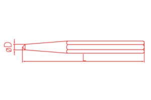İZELTAŞ Boyalı Nokta Zımba 5x120 mm (5540 24 5120)