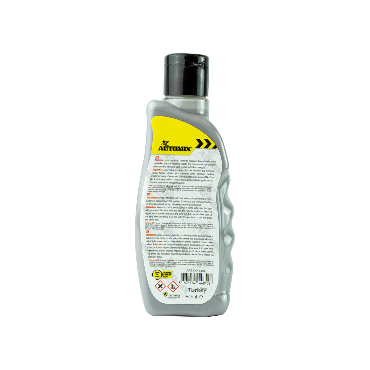 AUTOMIX Gri Renkli Cila 180 ML (020.17.044845)