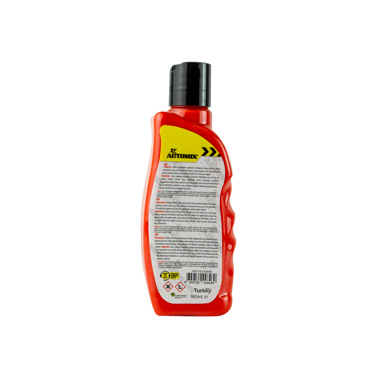 AUTOMIX Kırmızı Renkli Cila 180 ML (020.17.044846)