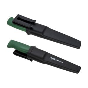 ROX CAMPING 0319 Busch Craft Eco Paslanmaz Çelik Kamp Bıçağı (Yeşil)