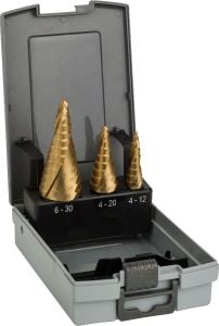 BOSCH 4-30 mm HSS-TiN Kademeli Matkap Ucu Seti 3 Parça (2608587432)