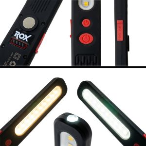 ROX Outdoor Şarjlı Çok Amaçlı Çalışma Feneri 2000 Lümen (153ROX0223)