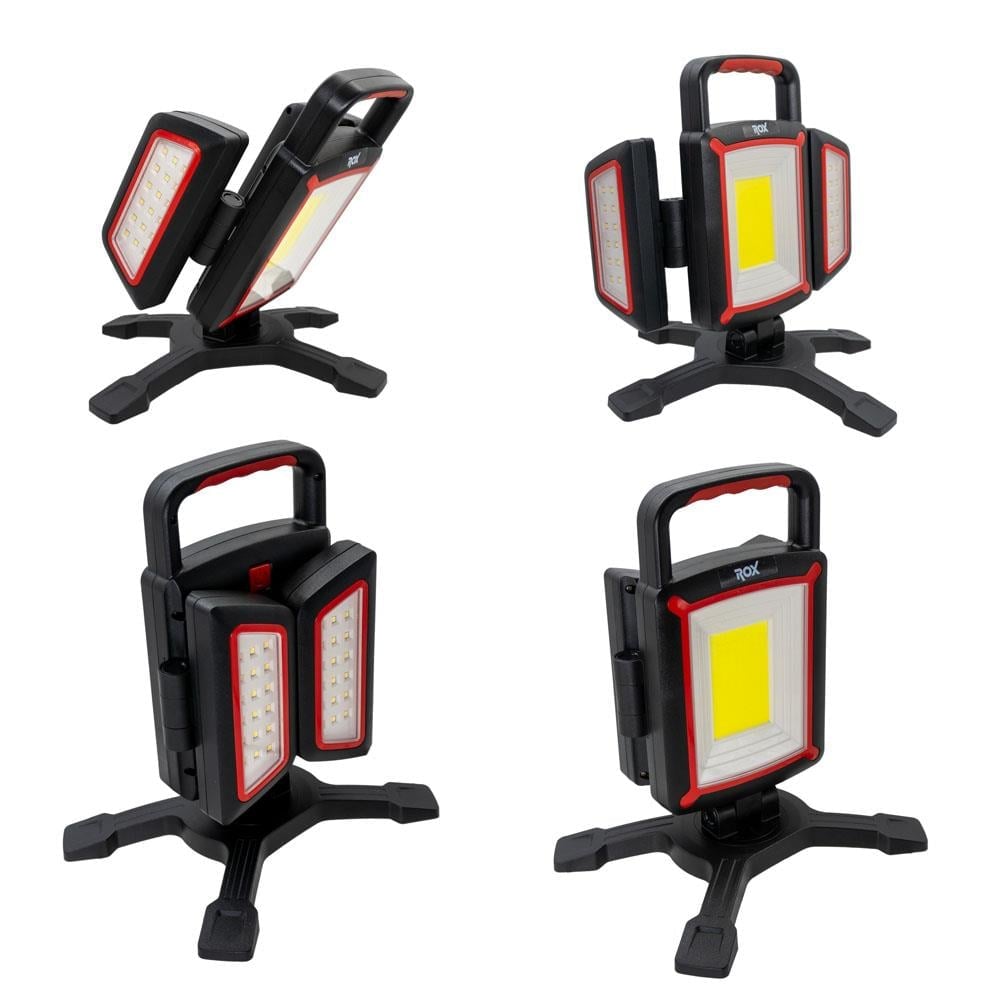 ROX Outdoor Şarjlı Açı Ayarlı Projektör Çalışma Led Feneri 2000 Lümen (153ROX0225)