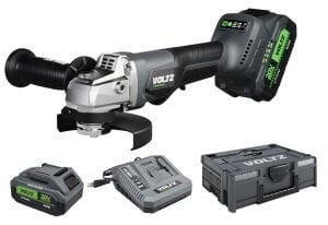 VOLTZ VZAG-20 Akülü Avuç Taşlama 20 Volt 5 Amper Çift Akülü