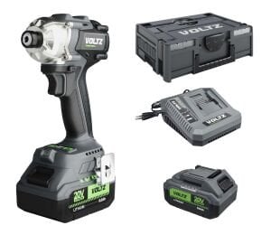 VOLTZ VZSD-20 Akülü Torklu Vidalama 20 Volt Çift Akülü 5 Ah 1/4 Soket