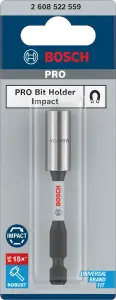 BOSCH Pro Impact 1/4'' Mıknatıslı 75 mm Bits Uç Uzatma