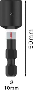 BOSCH Impact Manyetik Somun Tutucu Lokma 10 mm