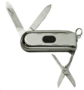 TRUE UTILITY NailClip Tırnak Makaslı Anahtarlık Çakı (TU 215)