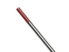 UNIARC Geka Tungsten Elektrod 2,0 x 175 mm Paslanmaz - Çelikler için (Kırmızı Uçlu)