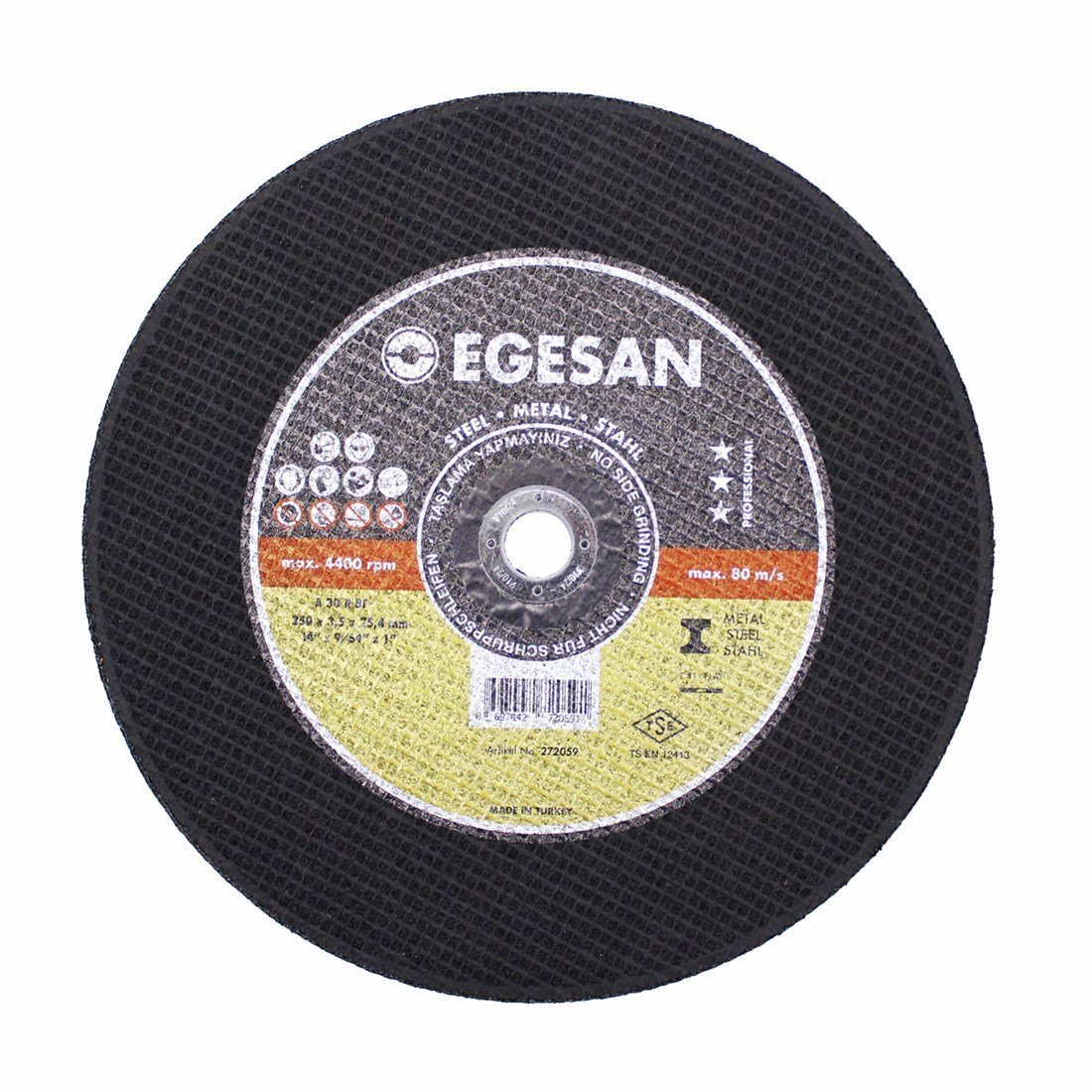 EGESAN 350x3.5x25.4 mm Metal Kesme Taşı