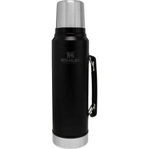STANLEY Klasik Vakumlu Çelik Termos 1 Litre (Siyah)