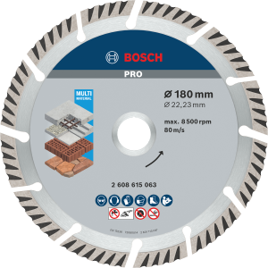 BOSCH 180 mm Universal Beton-Yapı Malzemeleri için Elmas Testere