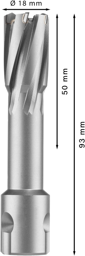 BOSCH TCT - Elmas Uçlu Manyetik Matkap Ucu (Ölçü Seçiniz) 50 mm - 18 mm