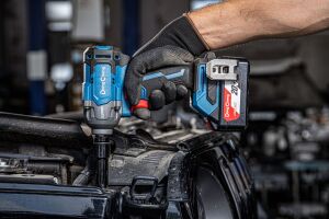 DONG CHENG DCPB488 Şarjlı Somun Sıkma 20 Volt 488 Nm 4 Amper Çift Akülü