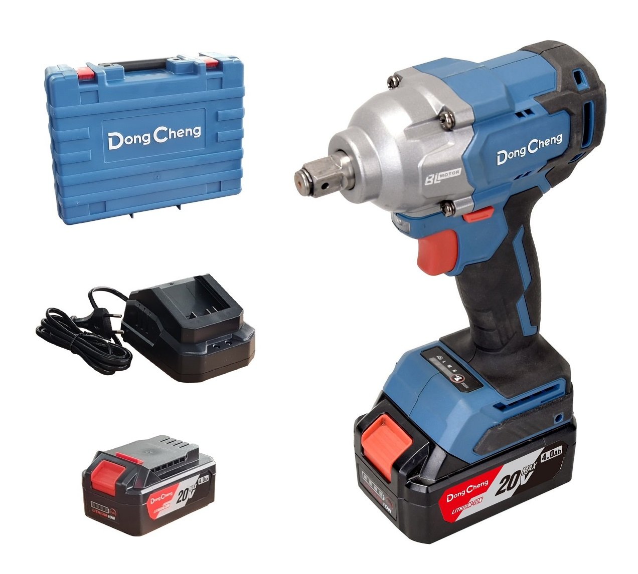 DONG CHENG DCPB488 Şarjlı Somun Sıkma 20 Volt 488 Nm 4 Amper Çift