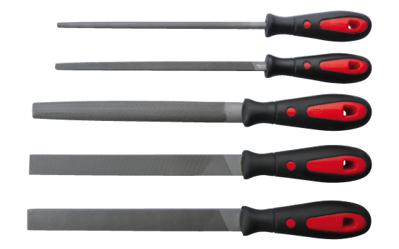 CETA-FORM J72-0851A 5 Parça Eğe Takımı 10'' - 250 mm (Kaba Diş)