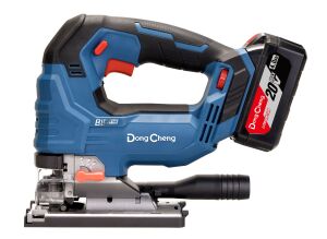 DONG CHENG DCMQ85 Şarjlı Dekupaj Testere 20 Volt 4 Amper Çift Akülü