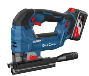 DONG CHENG DCMQ85 Şarjlı Dekupaj Testere 20 Volt 4 Amper Çift Akülü