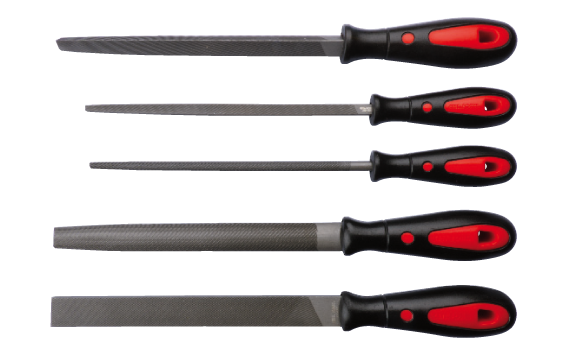 CETA-FORM J72-0851B Kalın Diş Eğe Takımı 5 Parça 8'' 200 mm