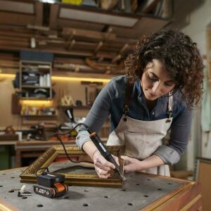 WORX WX990 MakerX 20 Volt Kombo Gravür ve Taşlama Seti