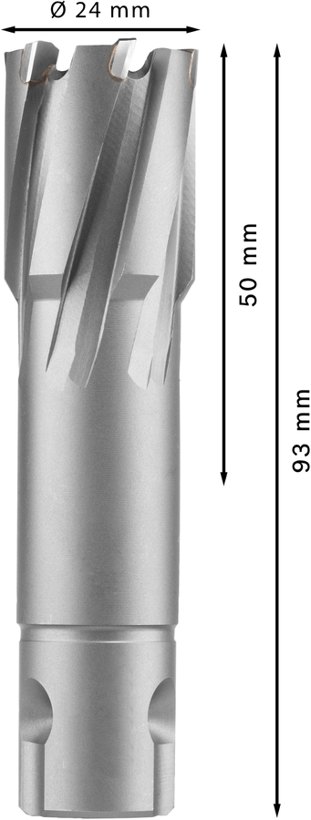 BOSCH TCT - Elmas Uçlu Manyetik Matkap Ucu (Ölçü Seçiniz) 50 mm - 24 mm