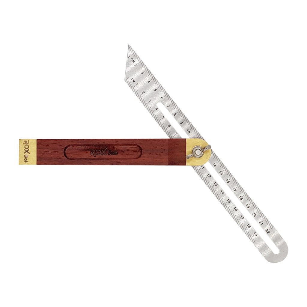 ROX Wood 7 Gül Ağacı Ayarlı Gönye 15399001-7