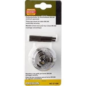 PROXXON Torna Aynası 40 mm 3 Çeneli DB250 İçin (27026)