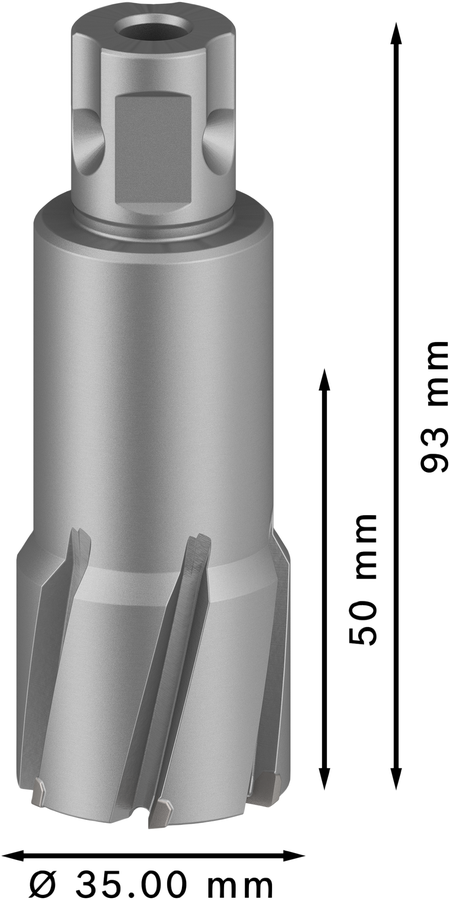 BOSCH TCT - Elmas Uçlu Manyetik Matkap Ucu (Ölçü Seçiniz) 50 mm - 32 mm
