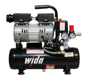 WİDA Taşınabilir Yağsız Sessiz Kompresör 10 LT - 8 Bar (Çanta Tipi)